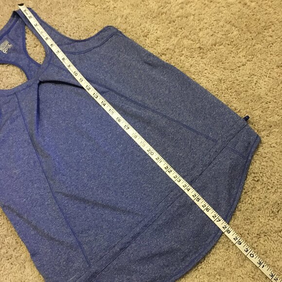 32 Degrees Cool Indigo Blue Weatherproof Racerback Top With Drawstring Waist - Picture 13 of 13